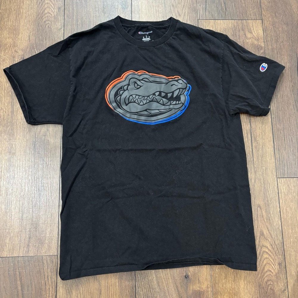 Florida Gators Logo T-Shirt, Black, Size Large